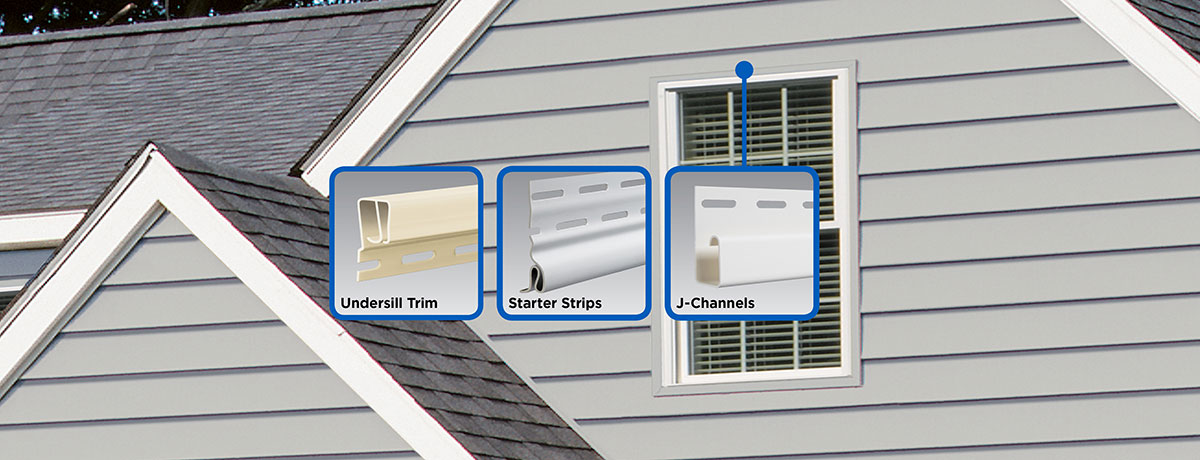 Trim, capping, cladding, brickmould, flushmount & nail fins